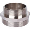 Ниппель переходной резьбовой латунный STOUT никель 3"x2 1/2" Н