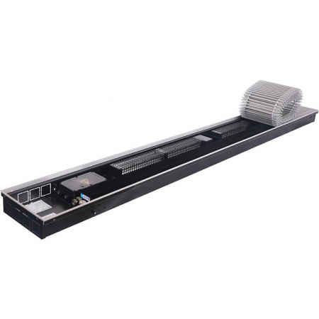 Конвектор внутрипольный STOUT SCQ 75х240х2000 принудительная конвекция