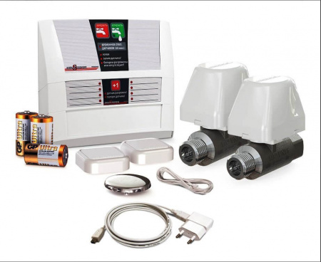 Система защиты от протечки воды АКВАСТОРОЖ Классика Радио 2*20*1д (ТН25)