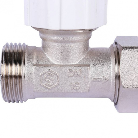 Клапан термостатический прямой STOUT 1/2" х 3/4"ЕК