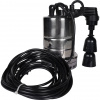 Насос дренажный STOUT с вертикальным поплавком,  кабель 10 м, 230V, Q=150 л/мин, H=8 м