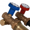 ГБМ Насосная группа STOUT для твердотопливных котлов, с насосом GRUNDFOS UPSO25-65 DN25 (1")