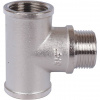 Тройник переходной резьбовой латунный STOUT никель 3/4"x3/4"x3/4" ВНВ