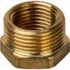 Футорка резьбовая латунная STOUT без покрытия 3/4"x1/2" ВН