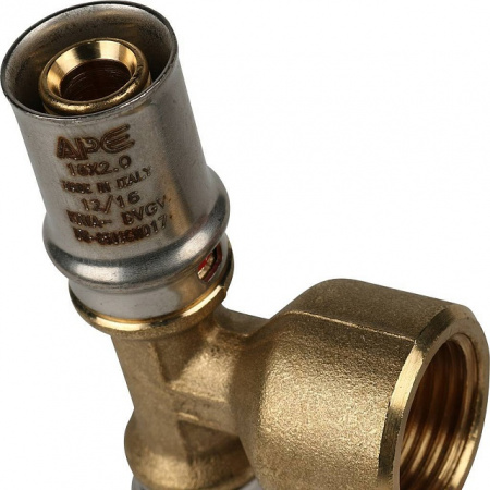 МП Тройник резьбовой пресс для металлопласта STOUT Ø16х1/2"х16 В
