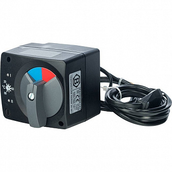 Сервопривод STOUT для смесительных клапанов с датчиком фиксир. регулировки