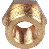 Футорка резьбовая латунная STOUT без покрытия 3/8"x1/8" ВН