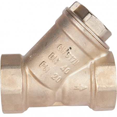 Фильтр грубой очистки косой 500 мкр. 11/2"  ROMMER