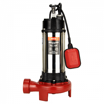 Насос фекальный JEMIX CUT-1500 со стандартным режущим НОЖОМ