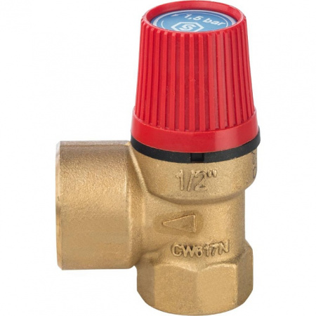 Клапан предохранительный STOUT 15 x 1/2"