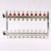 Коллекторная группа UNI-FITT 450I нерж 1"x3/4" EK на 9 выходов, с расходомерами (в полном сборе)