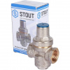 Редуктор давления STOUT PN16 вн/вн 1/2" без подкл. манометра