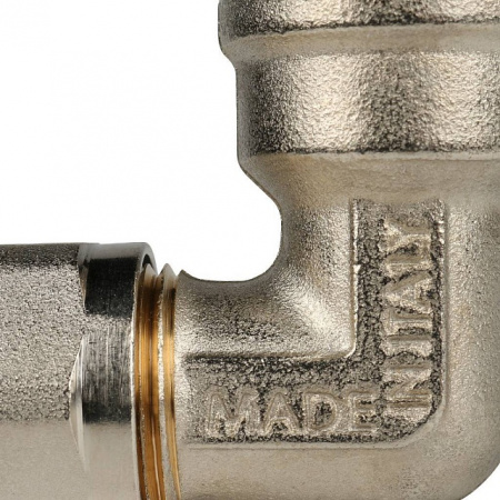 МЦ Угол резьбовой цанга для металлопласта STOUT Ø16х1/2" В