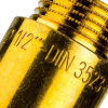 Удлинитель резьбовой латунный STOUT без покрытия 1/2"x50мм ВН