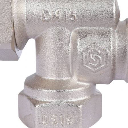 Клапан термостатический осевой STOUT 1/2"