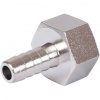 Штуцер резьбовой латунный STOUT никель 1/2"x10мм В