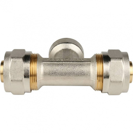 МЦ Тройник резьбовой цанга для металлопласта STOUT Ø26х3/4"х26 В