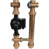 ГБМ Насосная группа STOUT для твердотопливных котлов, с насосом GRUNDFOS UPSO25-65 DN25 (1")
