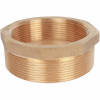 Футорка резьбовая латунная STOUT без покрытия 3"x21/2" ВН