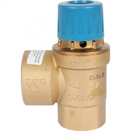 Клапан предохранительный для систем водоснабжения STOUT 1" (8 бар)