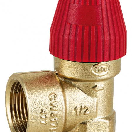 Клапан предохранительный для отопления STOUT 1/2"x3/4" (3 бар) (477.132)