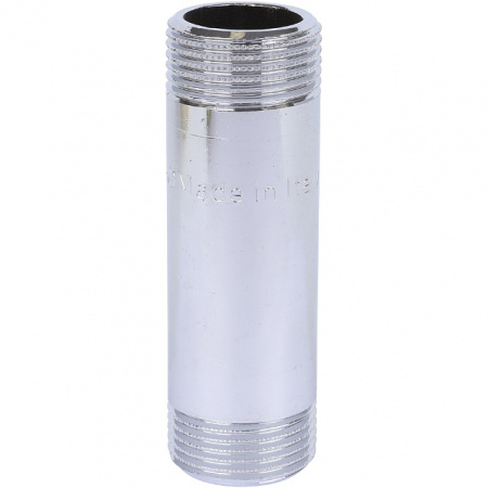 Бочонок резьбовой латунный STOUT хром 3/4"x80мм