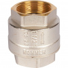 Обратный клапан пружинный муфтовый с пластиковым седлом 11/2"  ROMMER