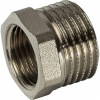 Футорка резьбовая латунная STOUT никель 1/2"x3/8" ВН