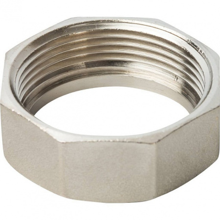 Американка ПРЯМАЯ резьбовая латунная (с прокладкой o-ring) STOUT никель 11/2" ВН