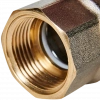 Кран шаровой полнопроходной с американкой STOUT ручка бабочка 3/4" ВР/НР (EPDM)