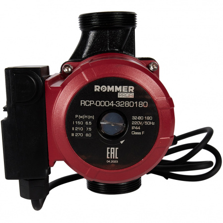Насос циркуляционный ROMMER Profi 32/80-180