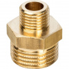 Ниппель переходной резьбовой латунный STOUT без покрытия 1/2"x1/4" Н