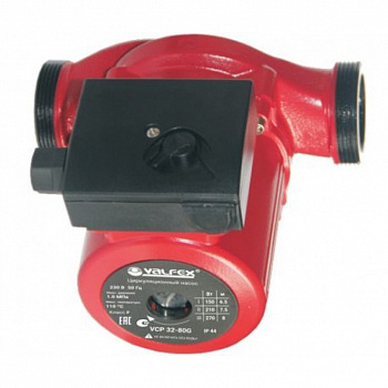 Насос циркуляционный VALFEX VCP 32-80G 180мм (с гайками) (4)