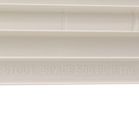 Радиатор биметаллический STOUT SPACE 500х5 секций