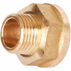 Переход под ключ резьбовой латунный STOUT без покрытия 3/4"х1/2" ВН