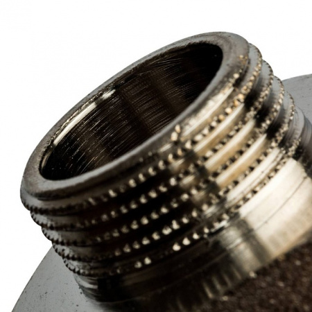 Ниппель переходной резьбовой латунный STOUT никель 11/4"x3/4" Н