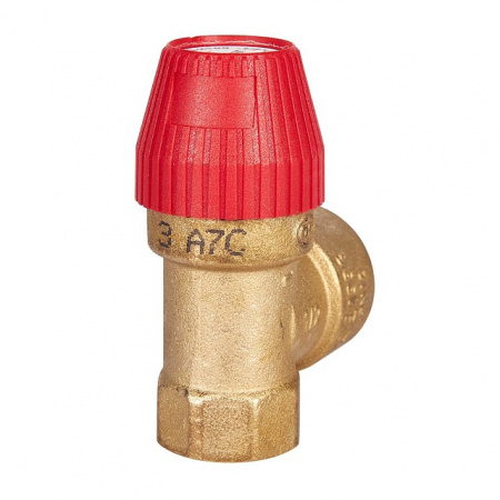 Клапан предохранительный для отопления STOUT 1/2"x3/4" (2,5 бар) (477.127)