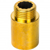 Удлинитель резьбовой латунный STOUT без покрытия 1/2"x30мм ВН