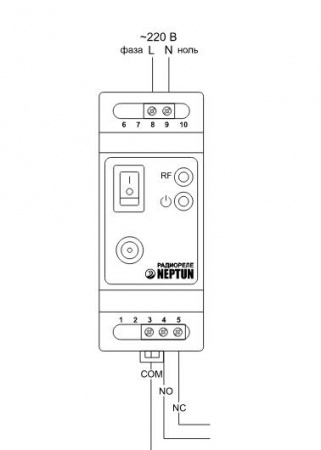 Радиореле NEPTUN RR 2014 (43054018000002)
