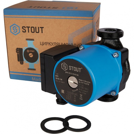 Насос циркуляционный STOUT 25/40-130