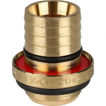 МЦ Муфта резьбовая цанга для металлопласта STOUT Ø20х1/2" ВР