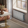 Радиатор биметаллический ROYAL THERMO PIANOFORTE SILVER SATIN 300x10 секций, серый