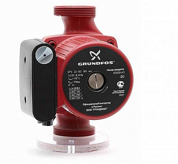 Насос циркуляционный GRUNDFOS UPS 25-80 180 СЕРИЯ 100 (1x230В)