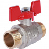 Кран шаровой ROMMER бабочка 3/4" НН