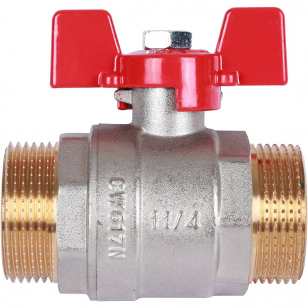 Кран шаровой ROMMER бабочка 11/4" НН