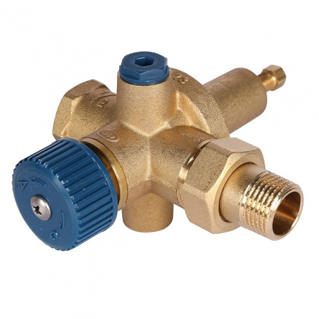 Клапан подпиточный автоматический STOUT 1/2 ВН/НР с выходом под манометр 0525.115