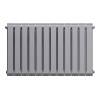 Радиатор биметаллический ROYAL THERMO PIANOFORTE SILVER SATIN NEW 500x12 секций, серый