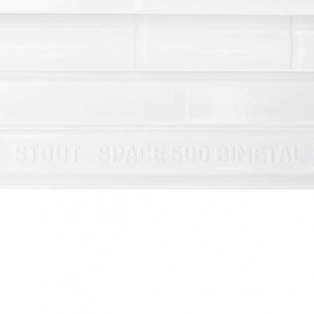 Радиатор биметаллический STOUT SPACE 500х8 секций