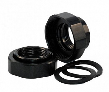 Гайки стальные для насоса циркуляционного WESTER 1"х11/2", для моделей DN25 комплект 2 шт