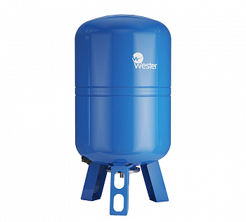 Гидроаккумулятор WESTER Premium WAV 80л 10 бар (к/ф из нерж.) (WAV80P)